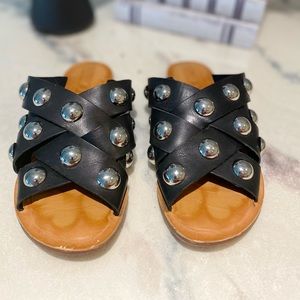 Gianni Bini dome stud sandals